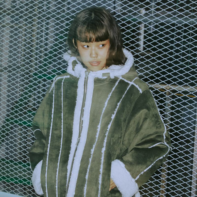 ROMANTIC CROWN（ロマンティッククラウン）の「MOTORCYCLE MOUTON JACKET（Jackets/Outerwear）」