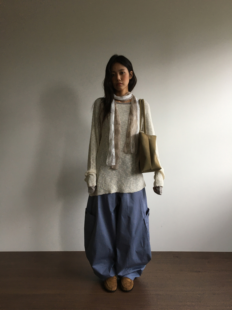 DUGGY（ダギー）の「Flu Drape Knit (5color)（Tops）」