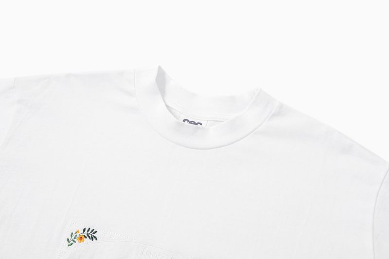 ALWAYS EMBROIDERED T-SHIRT(WHITE)