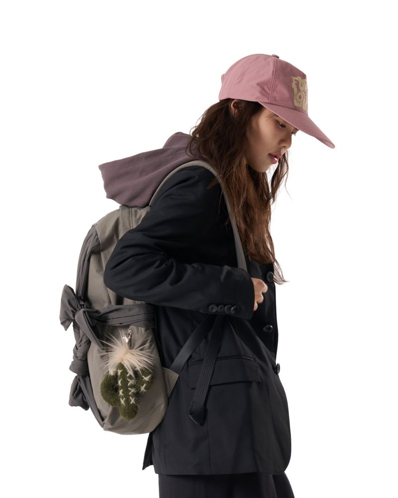 Knotted Backpack (Ash Khaki)