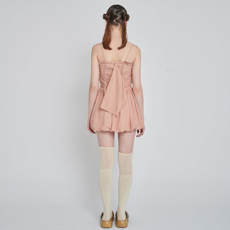 CONY COCOON TWO PIECE SET_CHECK