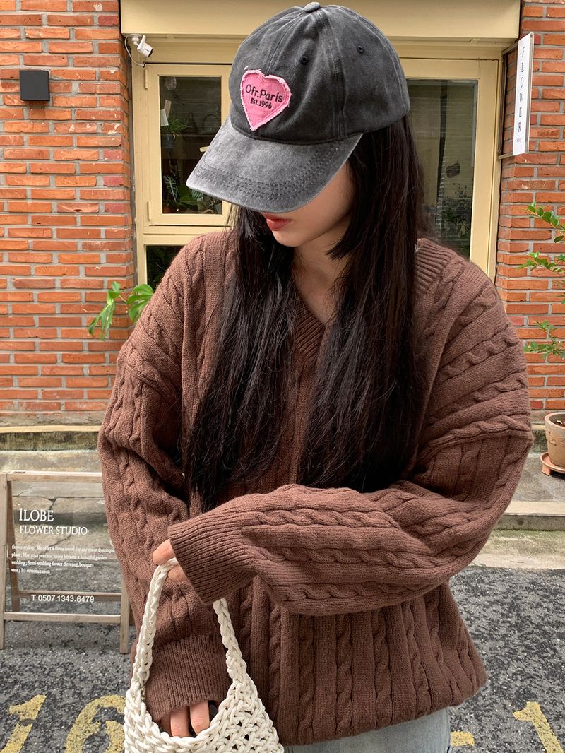 [MADE] Ethol twisted V-knit