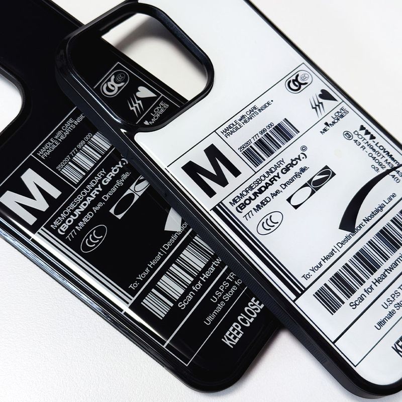 Fresh Love Delivery Label Phone Case (WH)