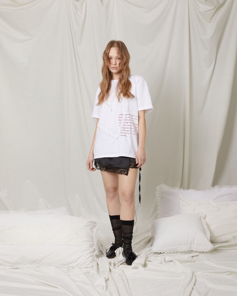 Satin strap sk / black