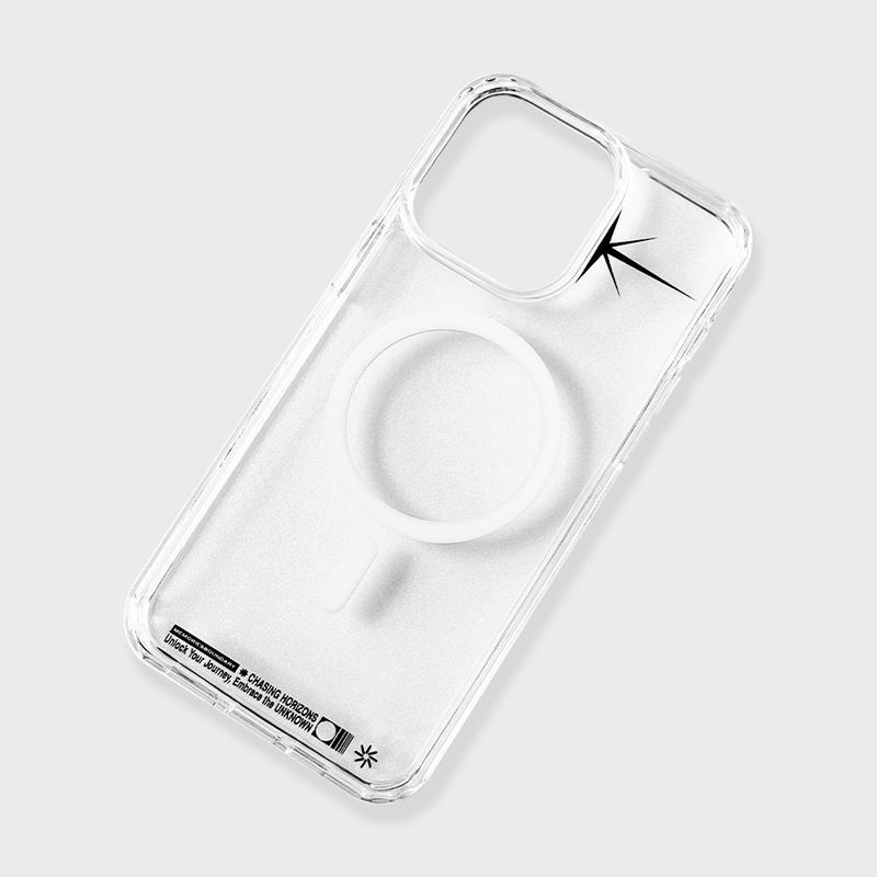 MEMORIESBOUNDARY(メモリーズバウンダリー)の「Horizon Graphic Phone Case (MagSafe_BK)(Smartphone Accessories)」