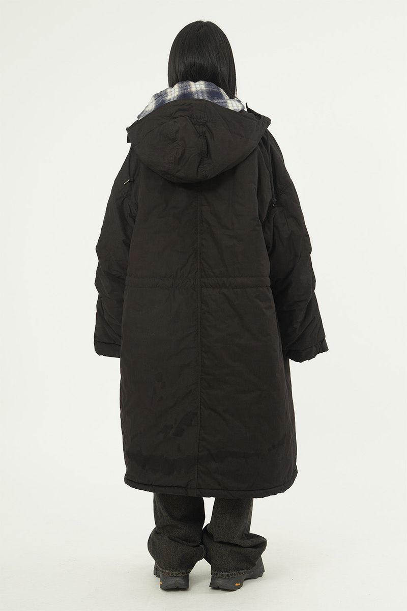 Vincent padded fishtail parka