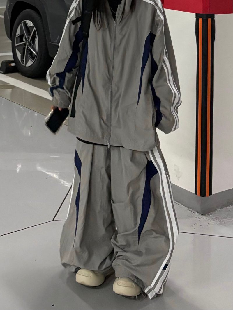 sweep mesh nylon pants