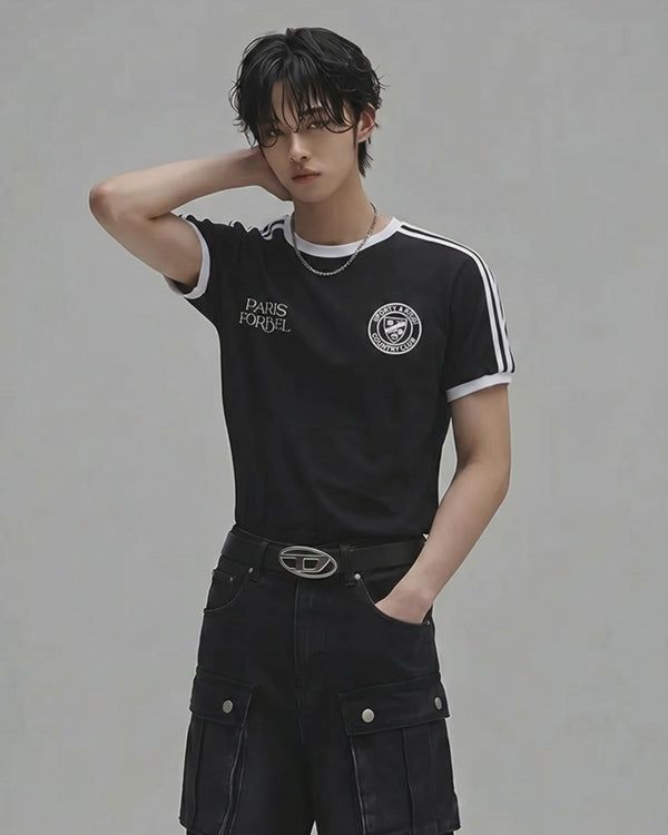KIXI（キッシー）の「(M's) Paris Muscle Fit Ringer T-Shirt 26SS-006（Tops）」