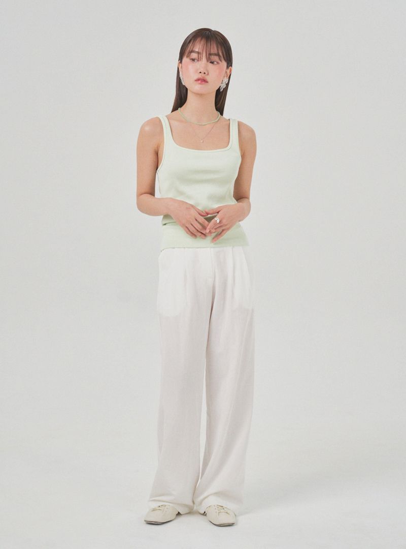 Square sleeveless (lime)