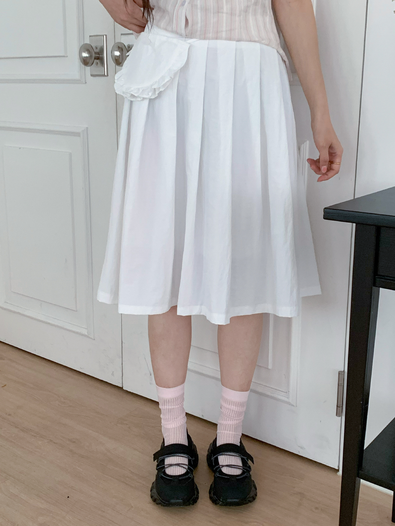 Sarah Midi skirt & bag set