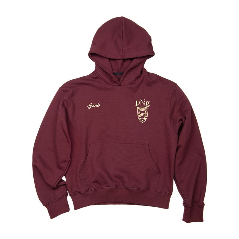 PNG Journal（ピーエヌジー ジャーナル）の「CARDIO HOODIE - BURGUNDY（Tops）」