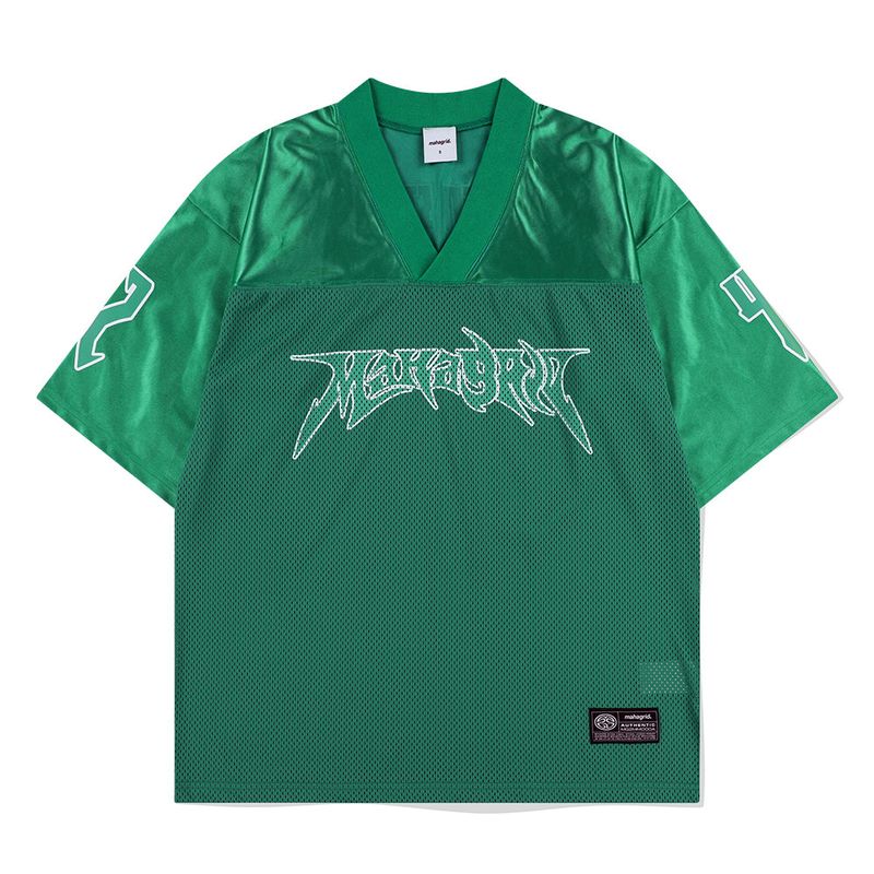 mahagrid（マハグリッド）の「MESH FOOTBALL JERSEY（Tops）」