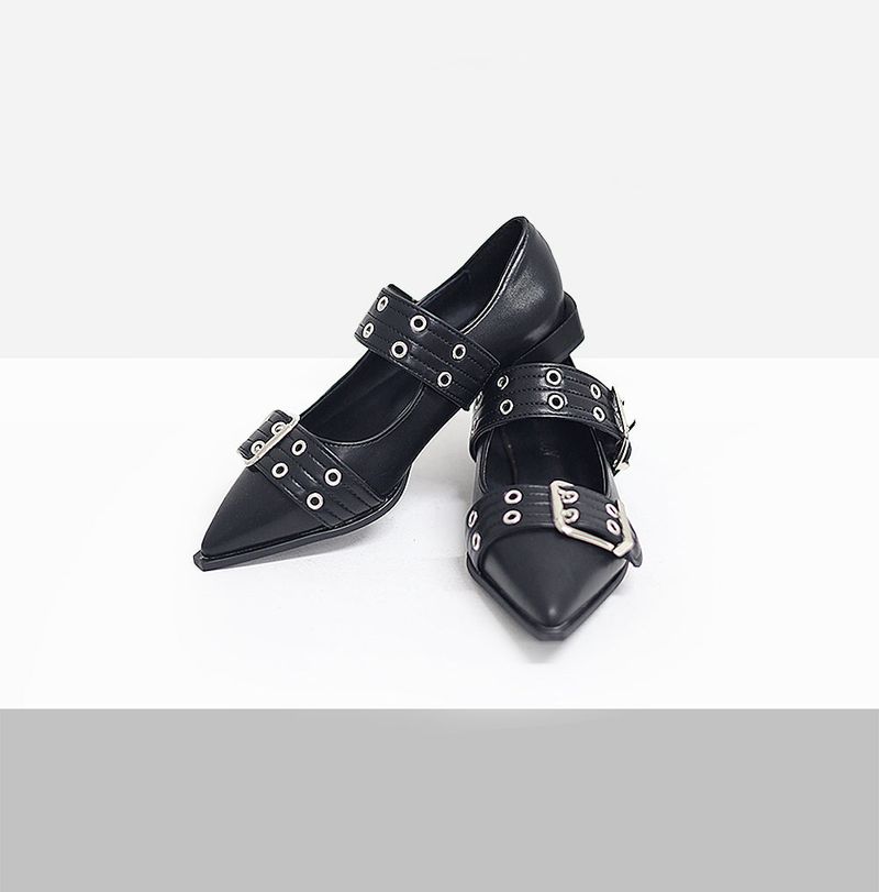 City Classic Buckle Loafers