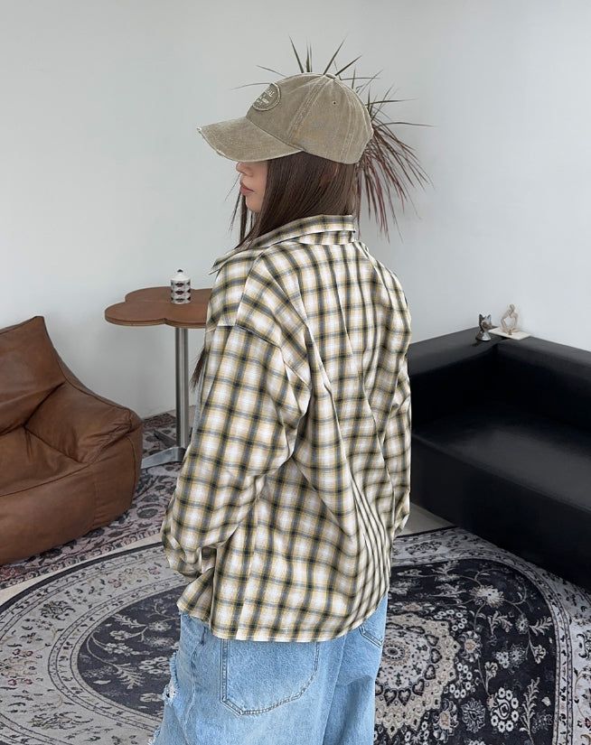 Ens Light Check Shirt