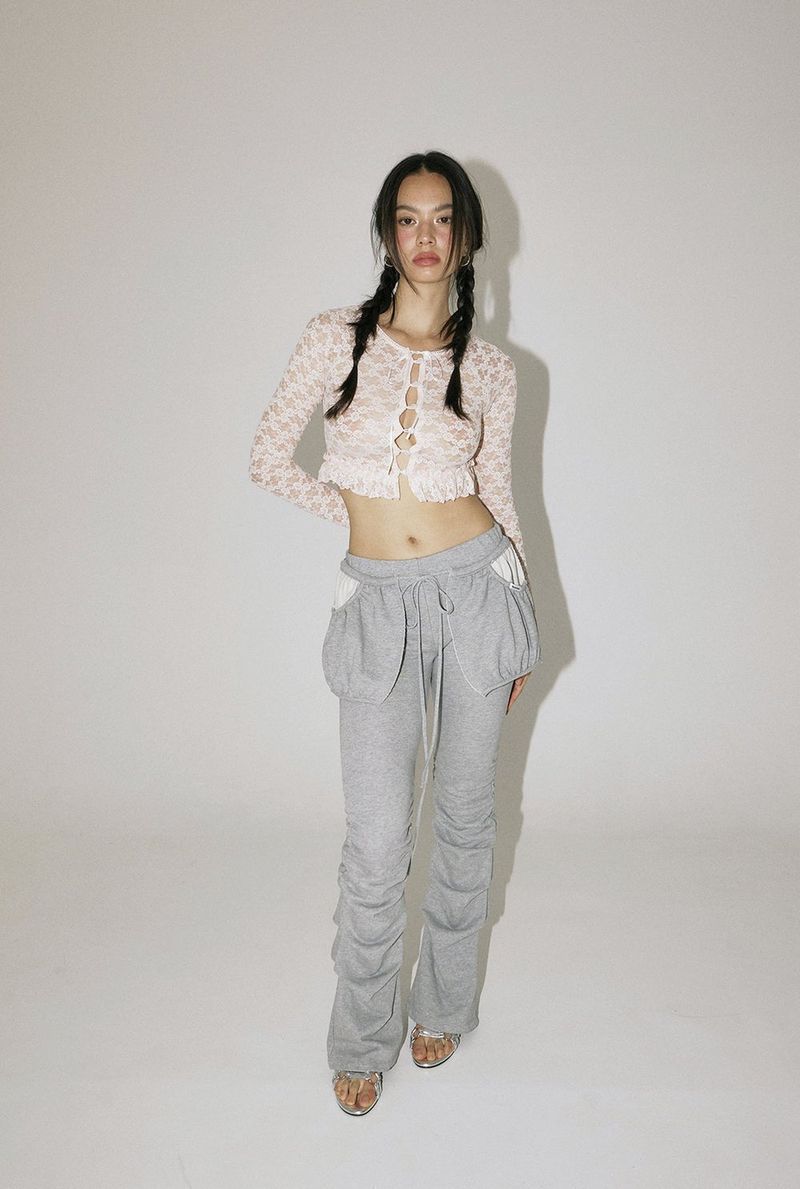 threetimes（スリータイムズ）の「Pocket shirring pants（Pants）」
