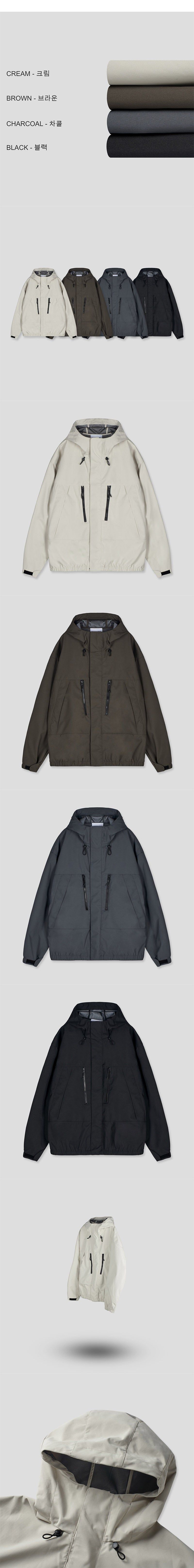 [Unisex] High tech wind jumper(4color)