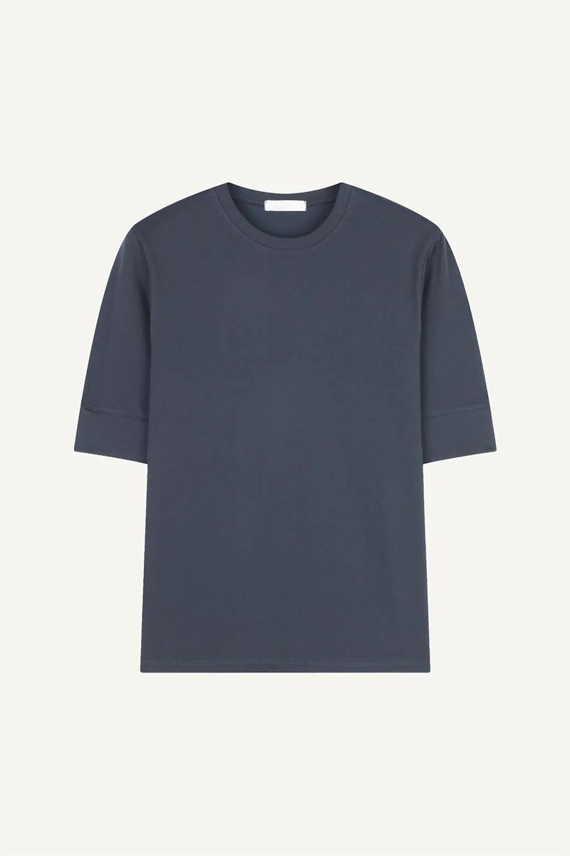 Three Quarter Essential Cotton T-shirt