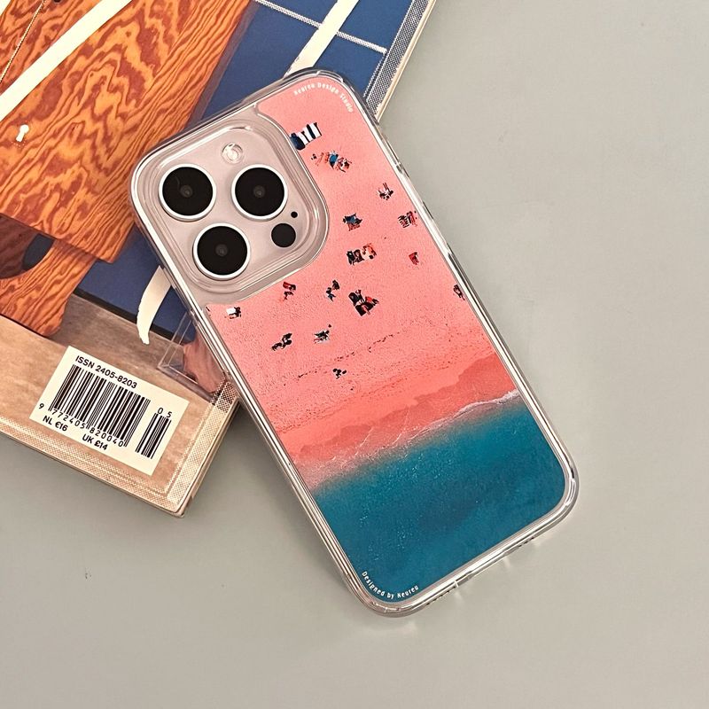 Peach Brown Sand Case (Jelly Hard)
