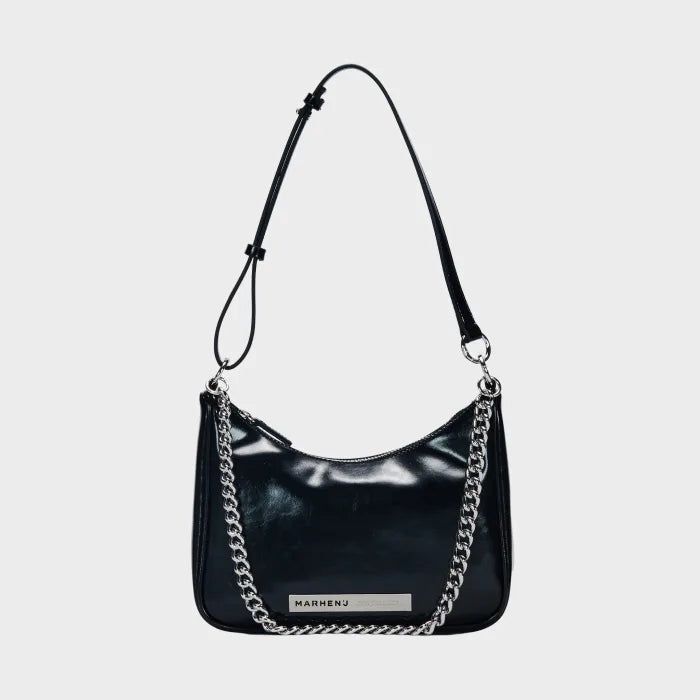 SAGE Chain Leather Shoulder Bag