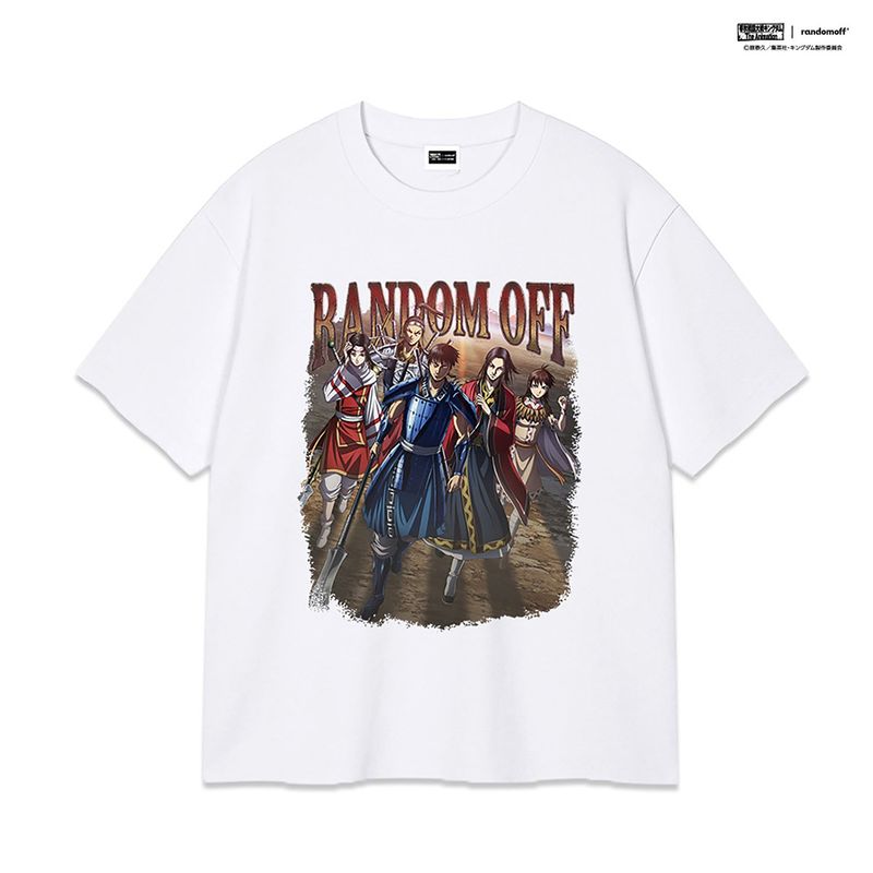 RANDOMOFF（ランダムオフ）の「MAIN VISUAL T-SHIRT [WHITE]（Tops）」
