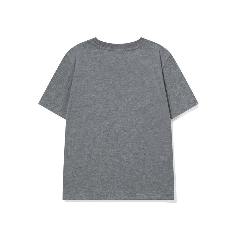 HEESU crop T-shirt [Grey]