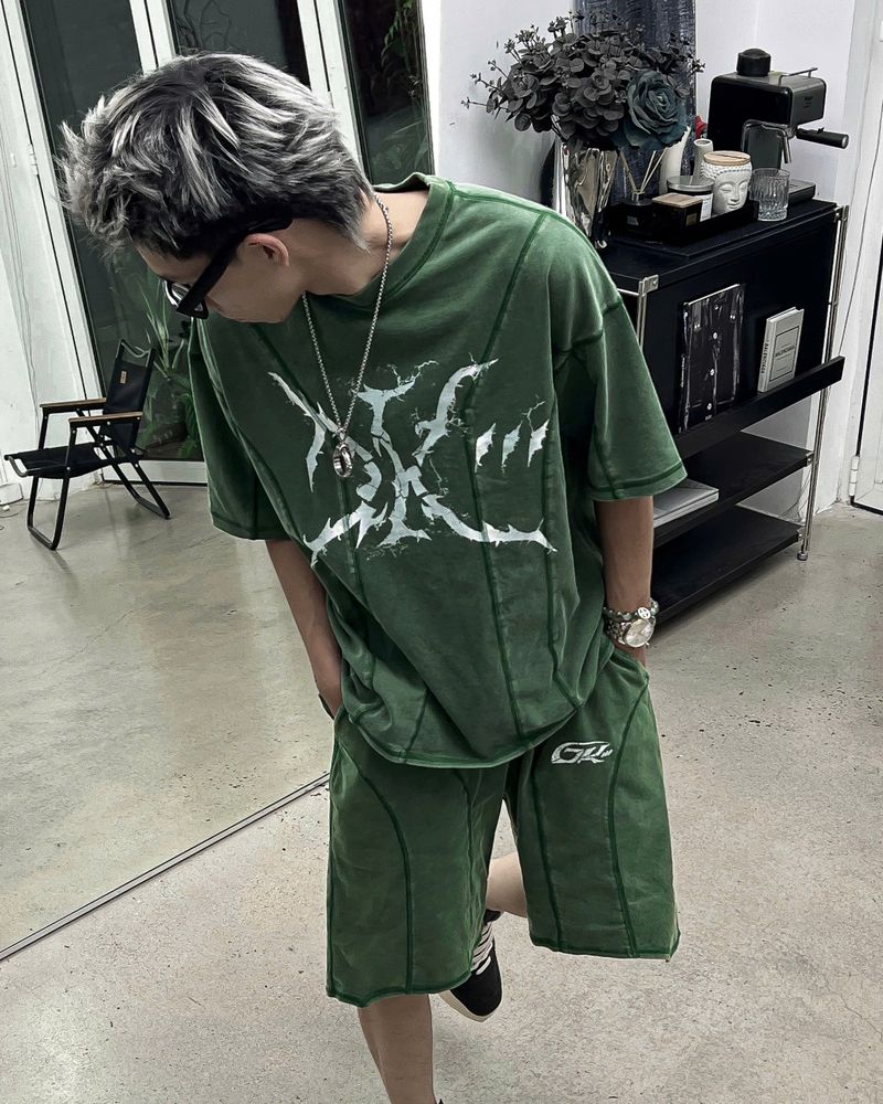 SHADOW PROCESS T-SHIRT (Green)