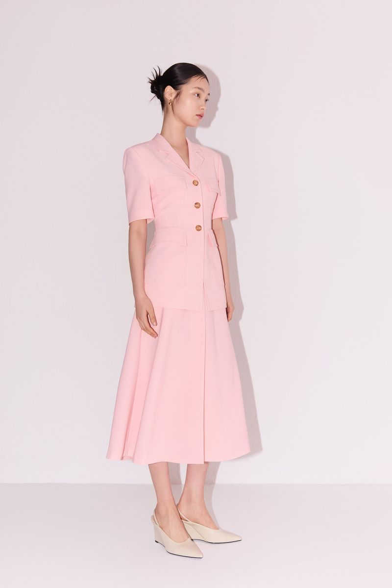 NO.19 SKIRT - PINK BEIGE
