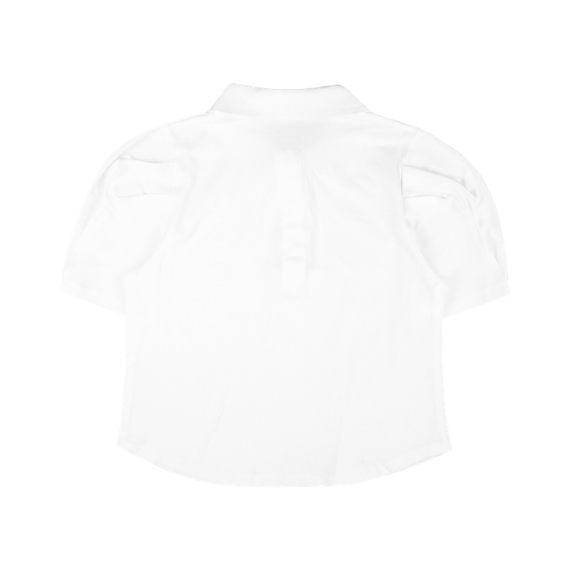 PUFF PIQUE SHIRT