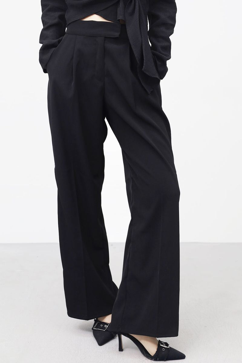 NONCODE（ノンコード）の「Pura Wide Pintuck Slacks（Pants）」