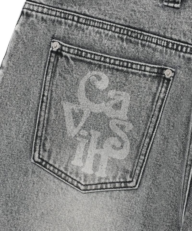 OVERDYED DENIM SHORTS GREY(CV2FMUD161A)