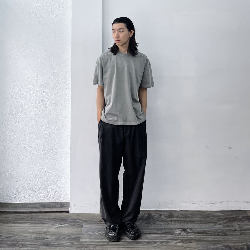 Cloud Grey Relaxed Tee