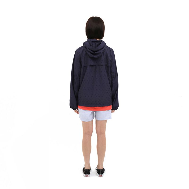 S CLEF DOT WINDBREAKER (NAVY)