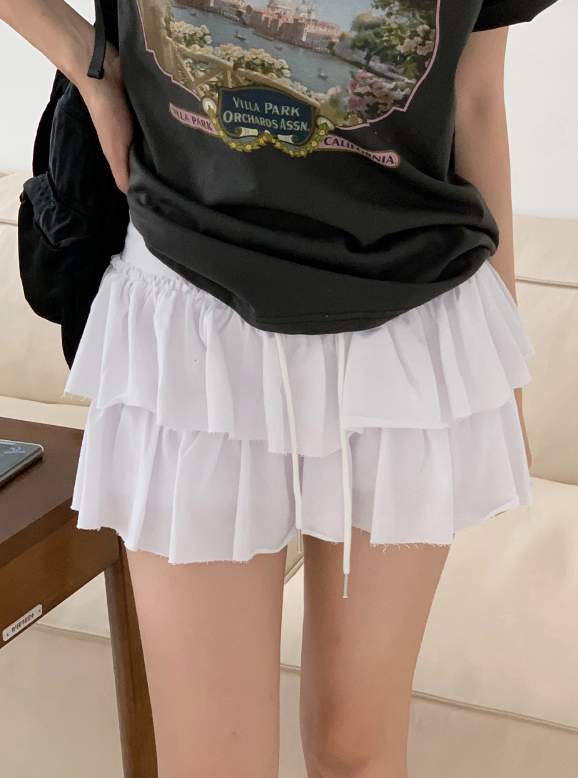 SHOPPERLAND(ショッパーランド)の「WT Frill Cancan Skirt Pants (4color)(Pants)」