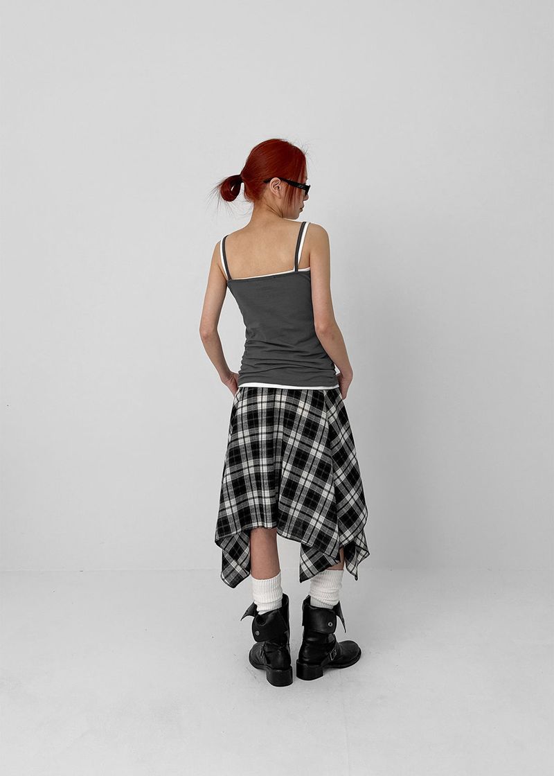 [MADE] Base Cotton Strap Sleeveless Top