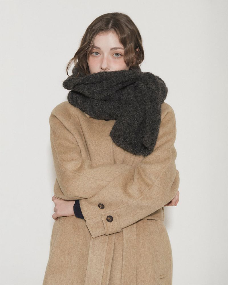 BOUCLE RIB MUFFLER [3colors]