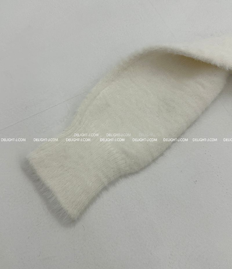 block soft knit bolero
