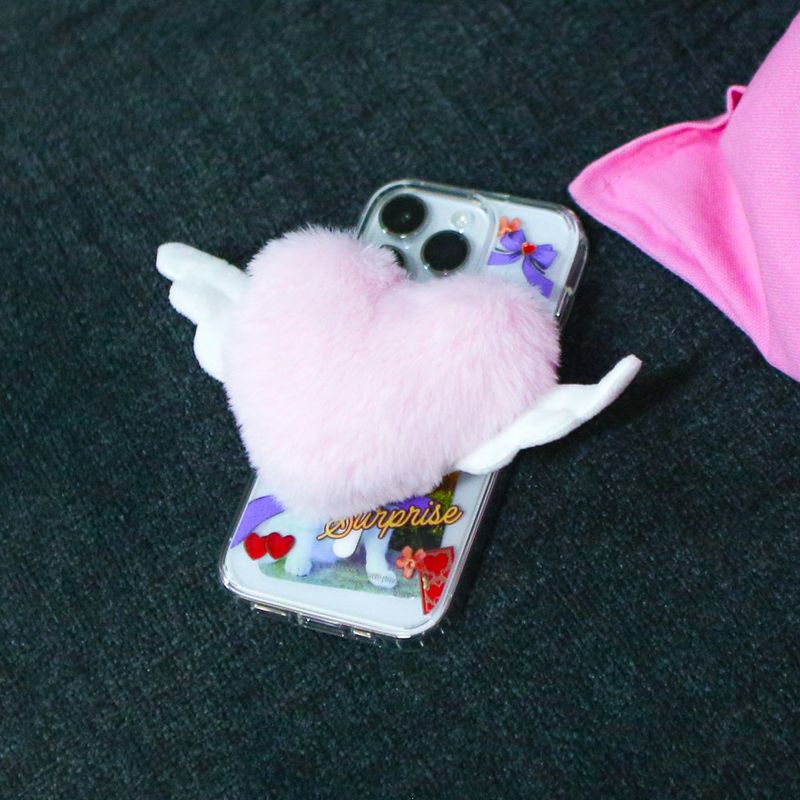 【MADE】Plush Big Heart Smart Tok / Pesto 27.