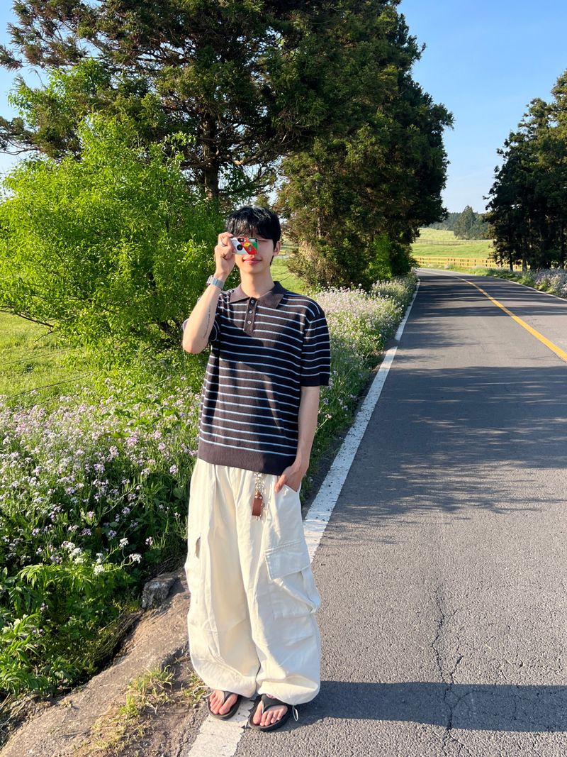 Cold-Washed Cargo Pants (6 Colors)