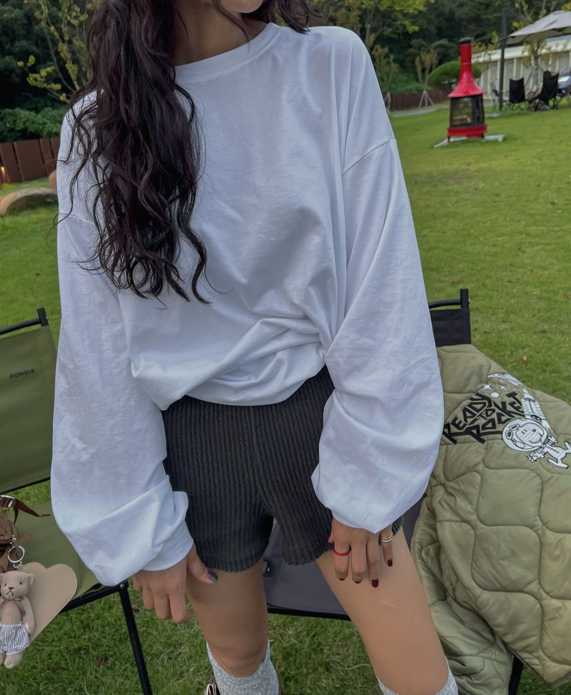 Soft and soft knit shorts