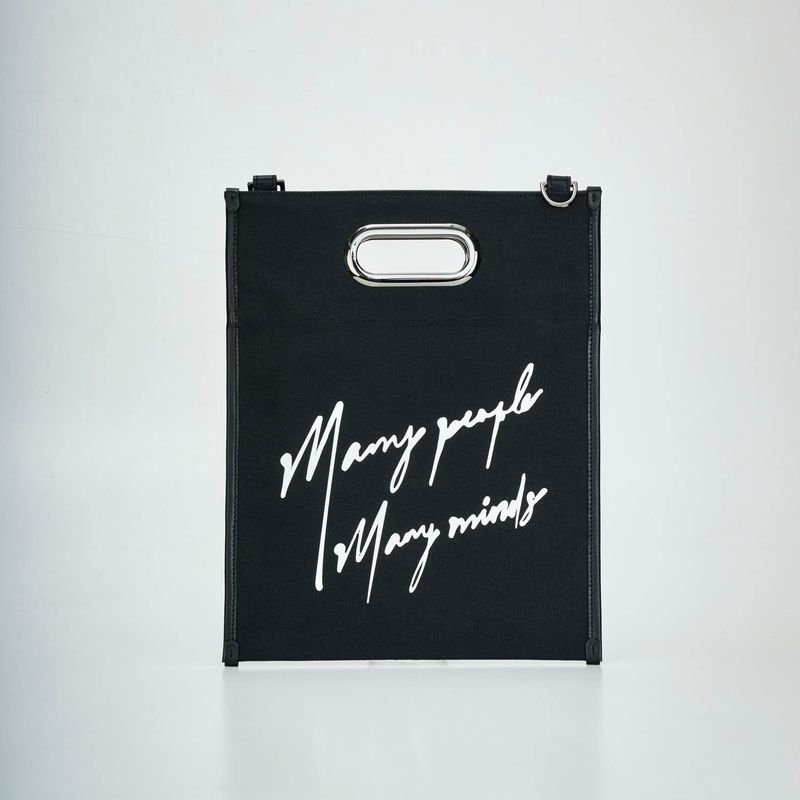 Organic Cotton x Apple Leather Record Bag