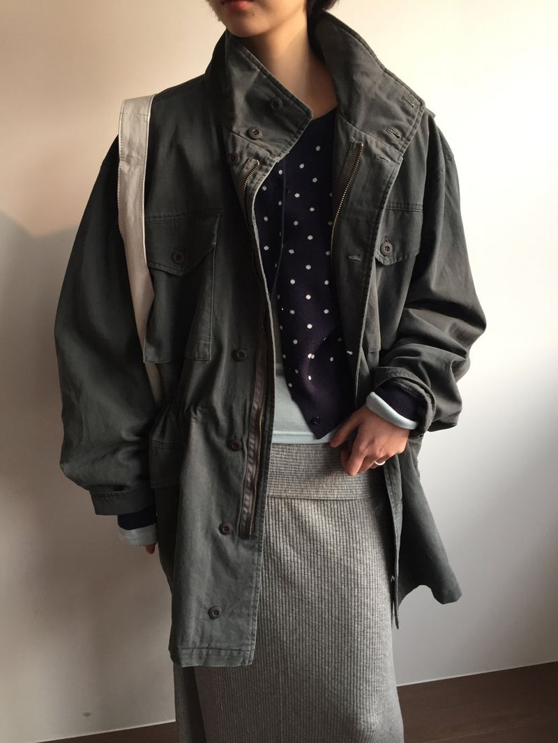 Vero Poa Dot Cardigan (3color)