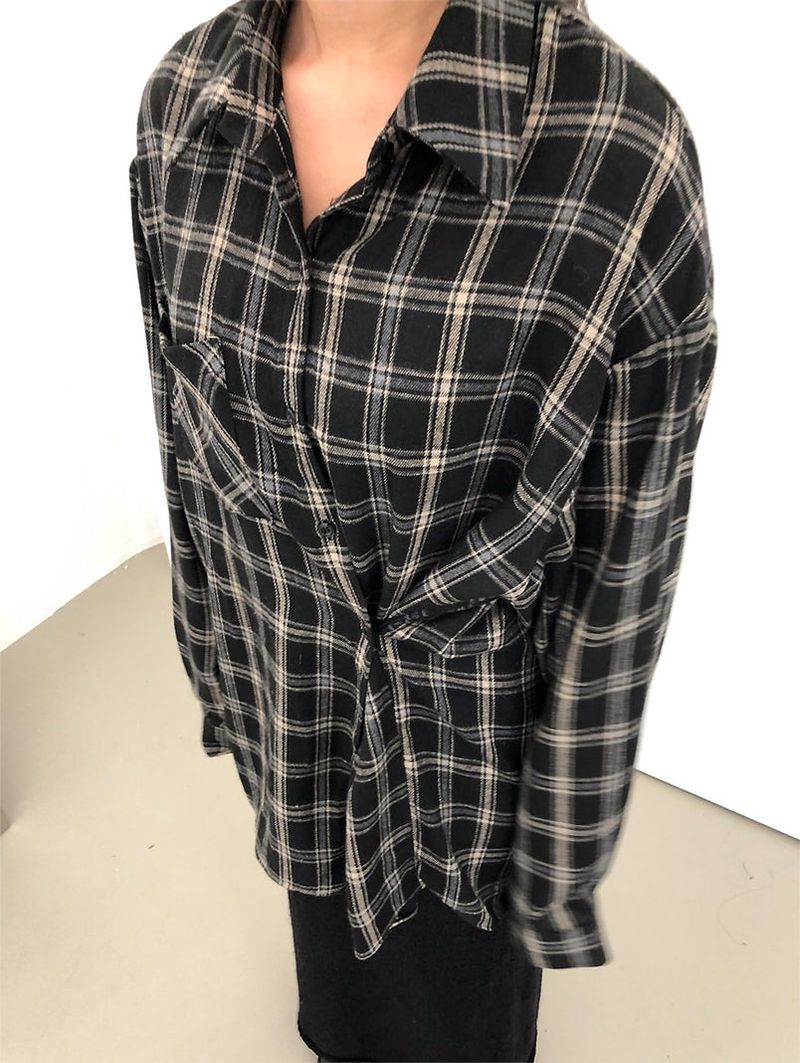 SLOW TWO-WAY CHECK SHIRT (2C)