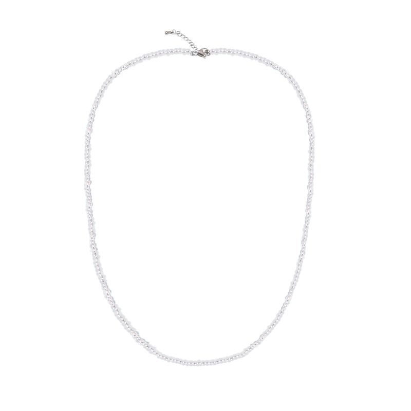 ARCANE FUNK（アーケインファンク）の「SILVER TIP CLEAR BALL NECKLACE（Accessories）」