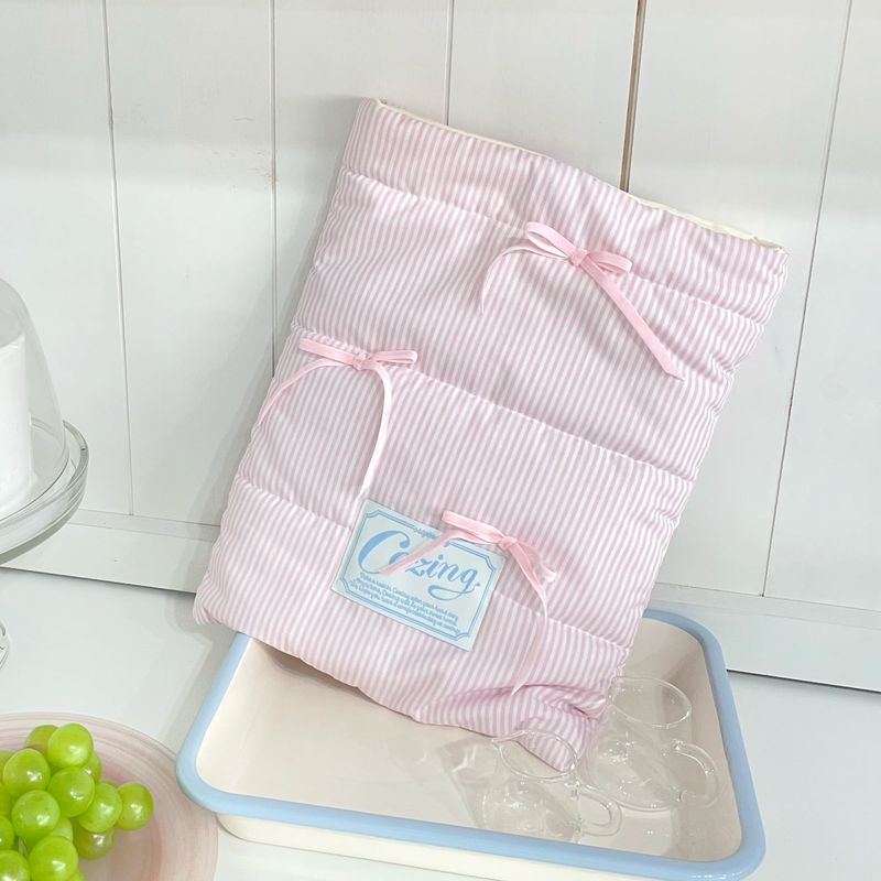 Pillow Notebook Pouch_pastel pink