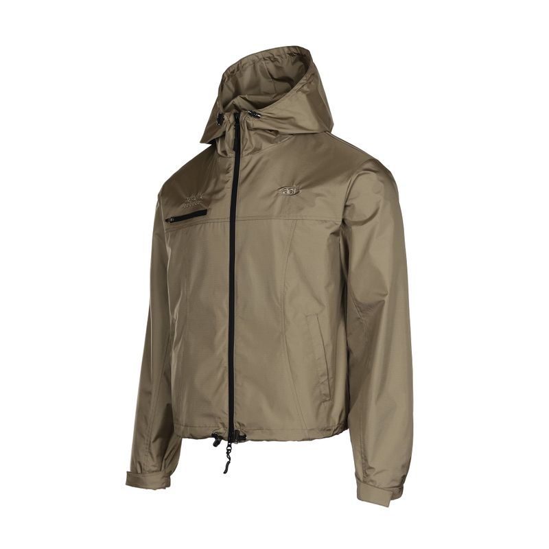 SYMBOL EMBROIDERY WINDBREAKER [BEIGE]