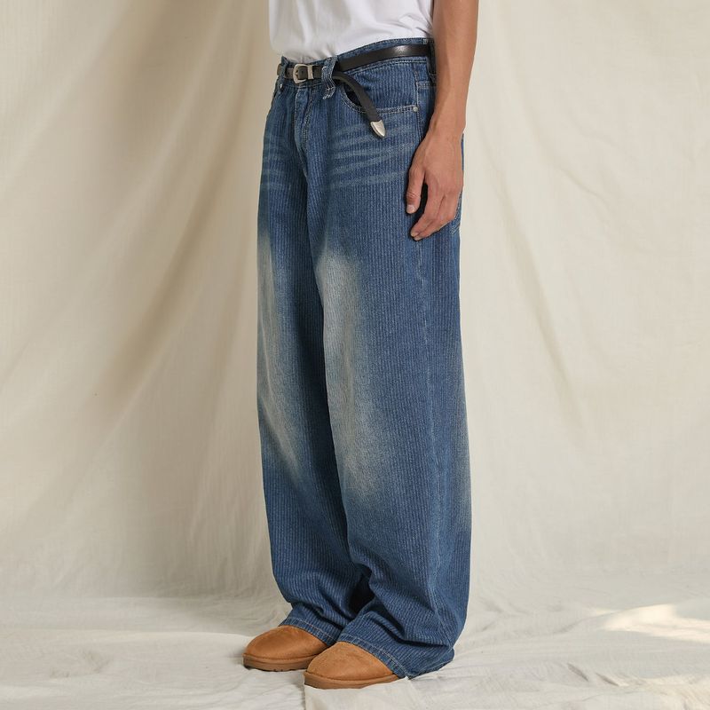 Corduroy Denim Pants