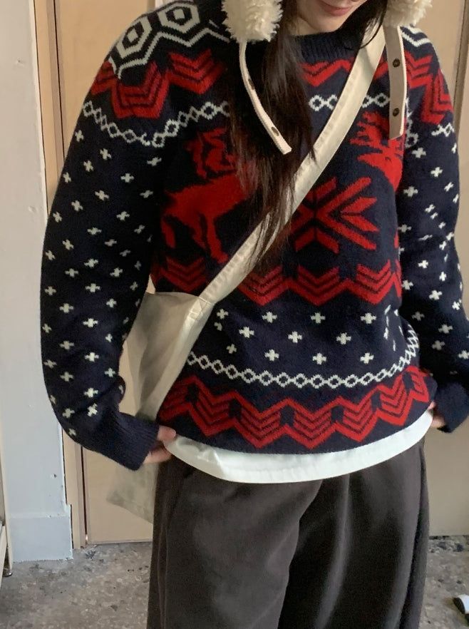 Hackat Round Over Nordic Knit