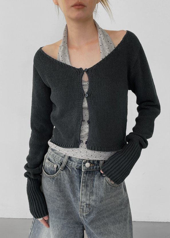 [MADE] Herish Linen Knit Cardigan