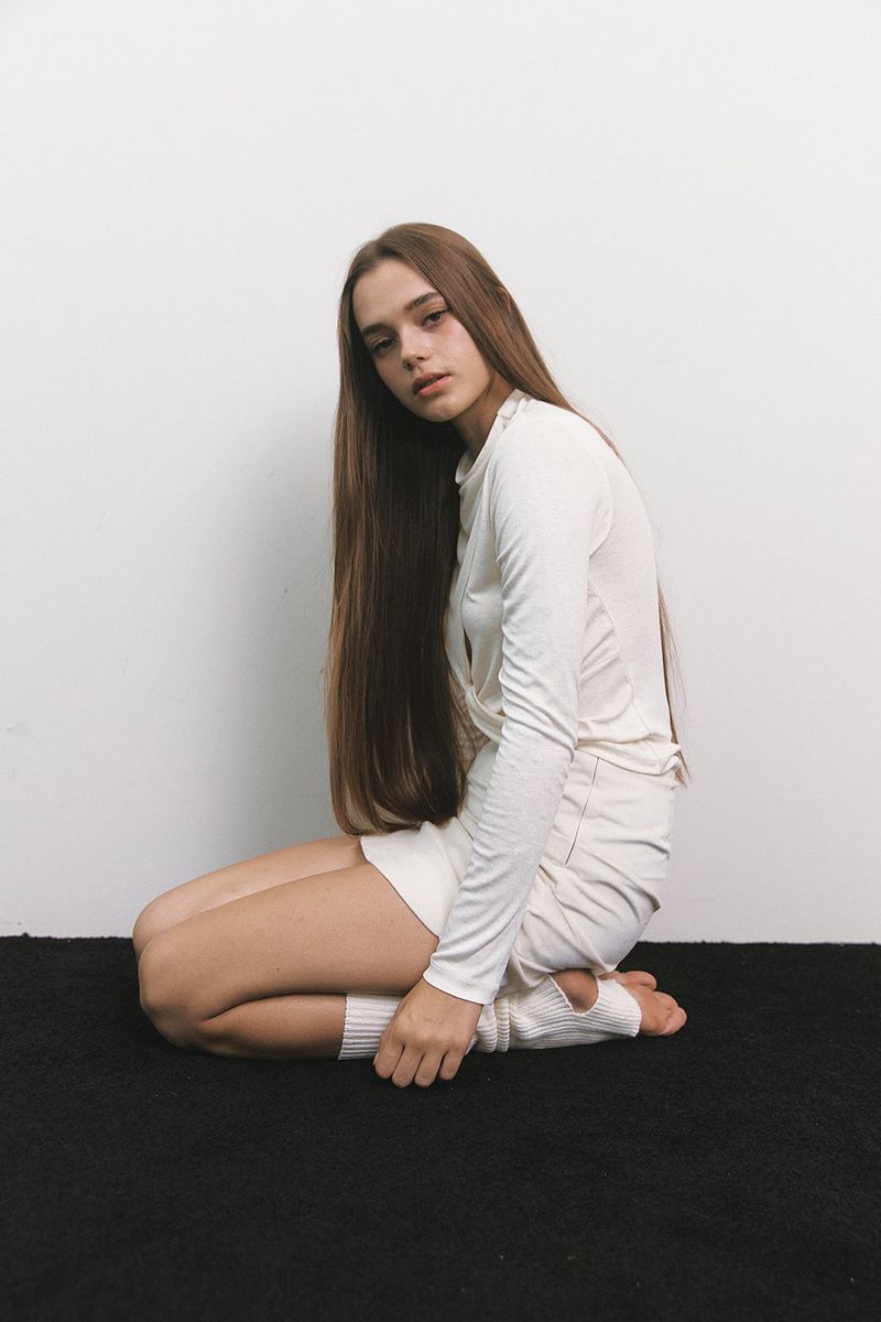 Shirring Top Cream