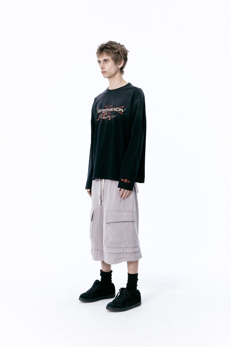 PHENOMENON L/S TEE (BLACK)